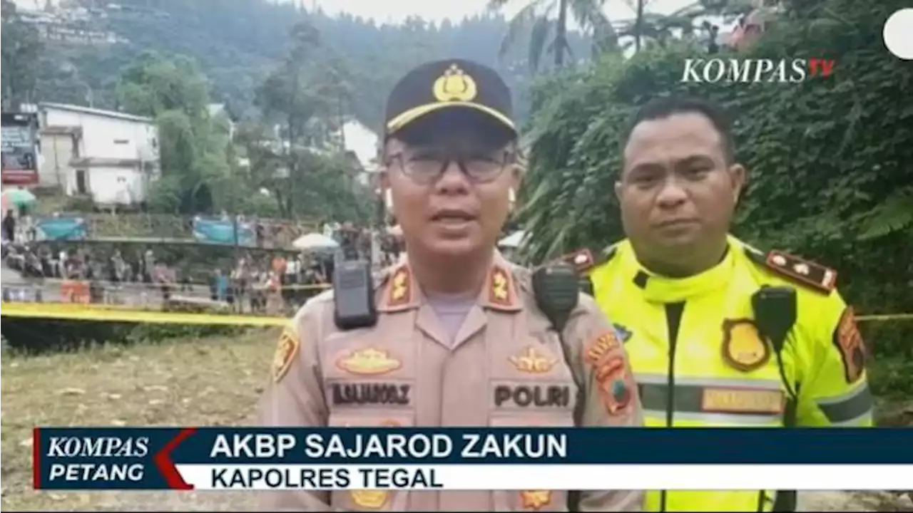 Update Kecelakaan di Guci Tegal: Polisi Periksa Sopir dan Kondektur, Badan Bus Belum Dievakuasi