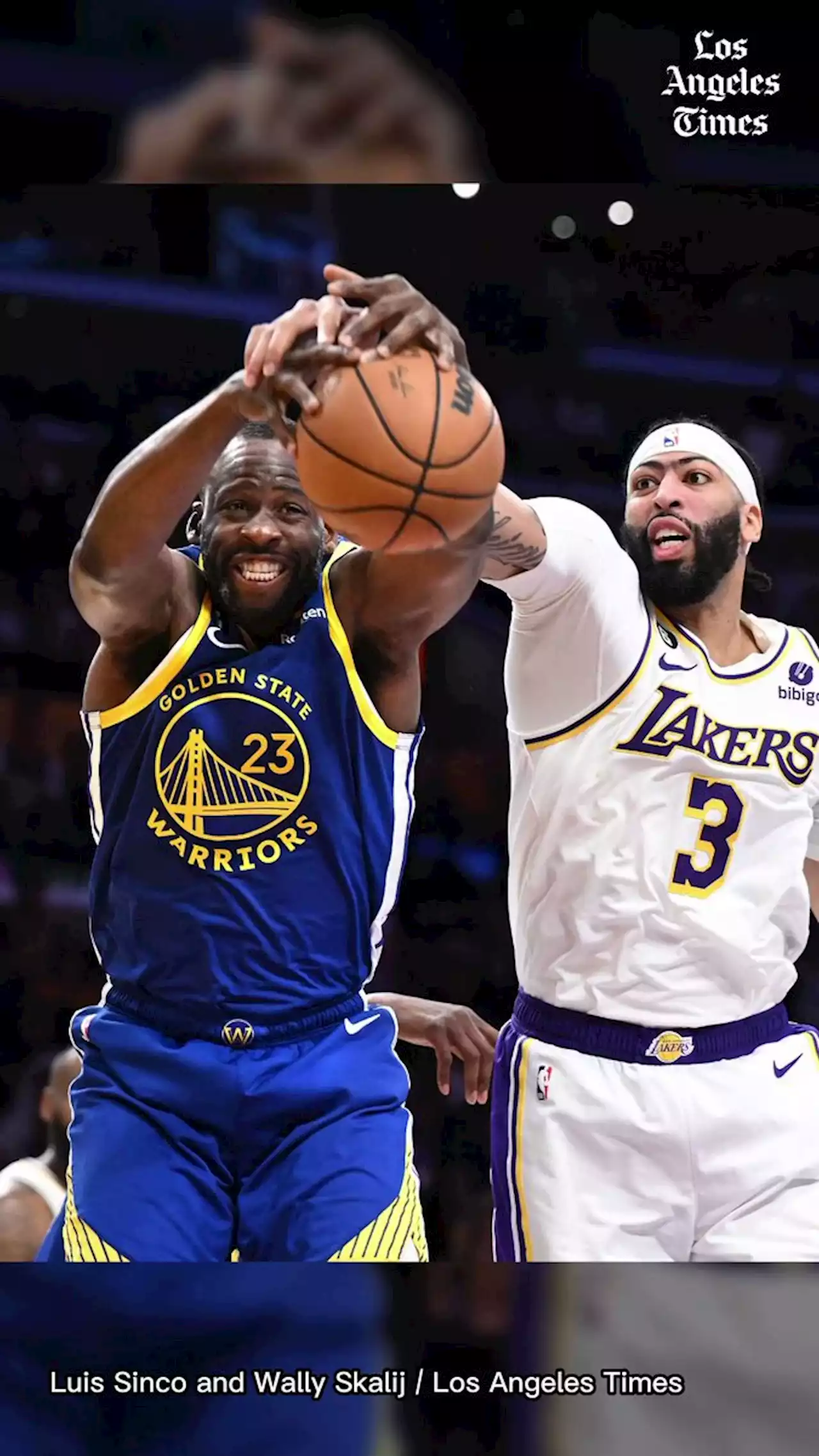 Lakers reclaim control of series with Game 3 rout of Warriors