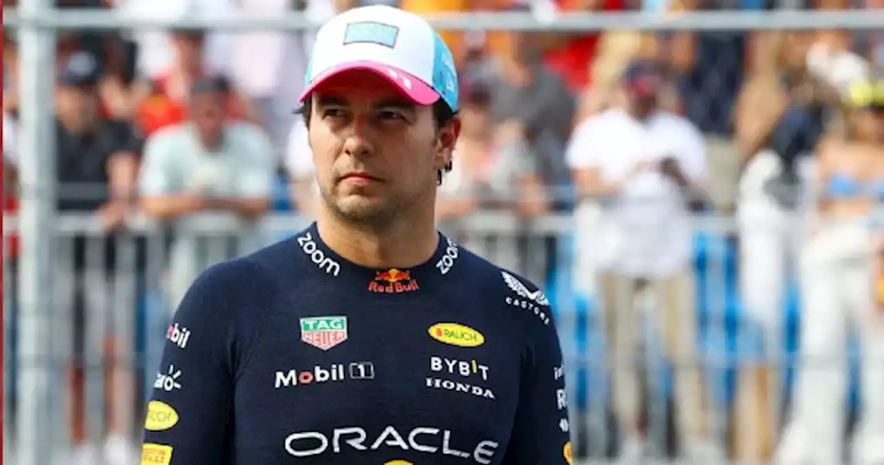 Checo Pérez, crítico a pesar de su pole en Miami: 'Mi peor semana'