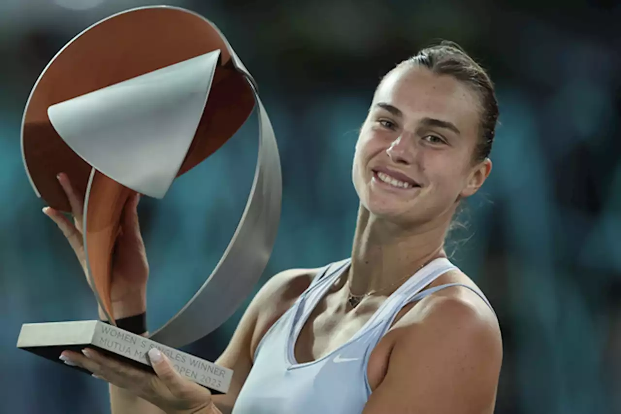 Sabalenka beats Swiatek to win Madrid Open