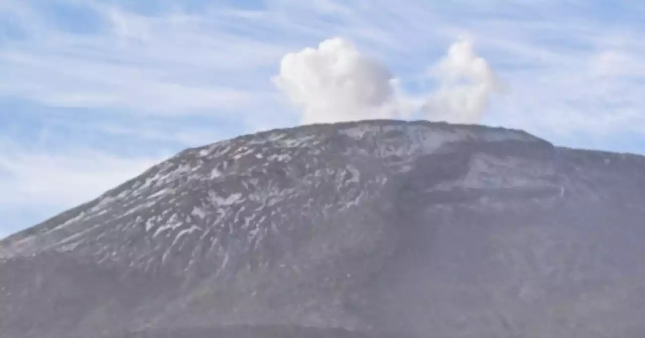 Se mantiene alerta naranja en volcán Nevado del Ruiz, pese a disminución de actividad sísmica