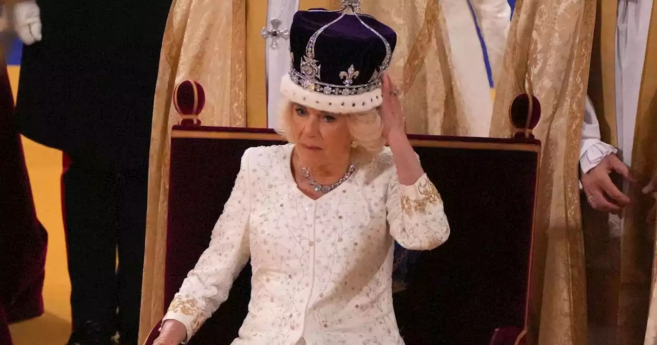 Queen Camilla's Coronation gown included hidden messages