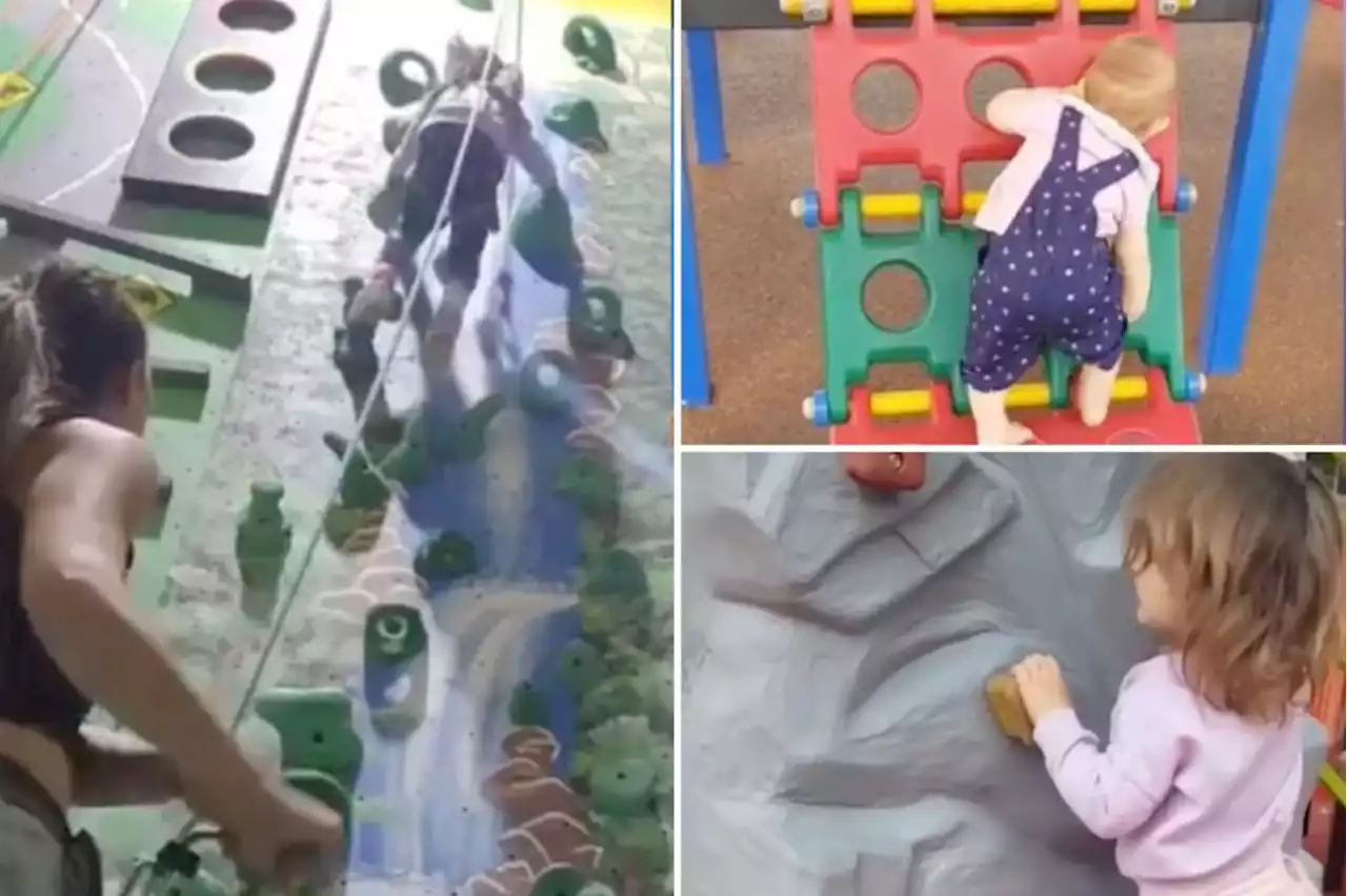 4-year-old climbs 52-foot-high walls, her mom says she just ‘goes for it’