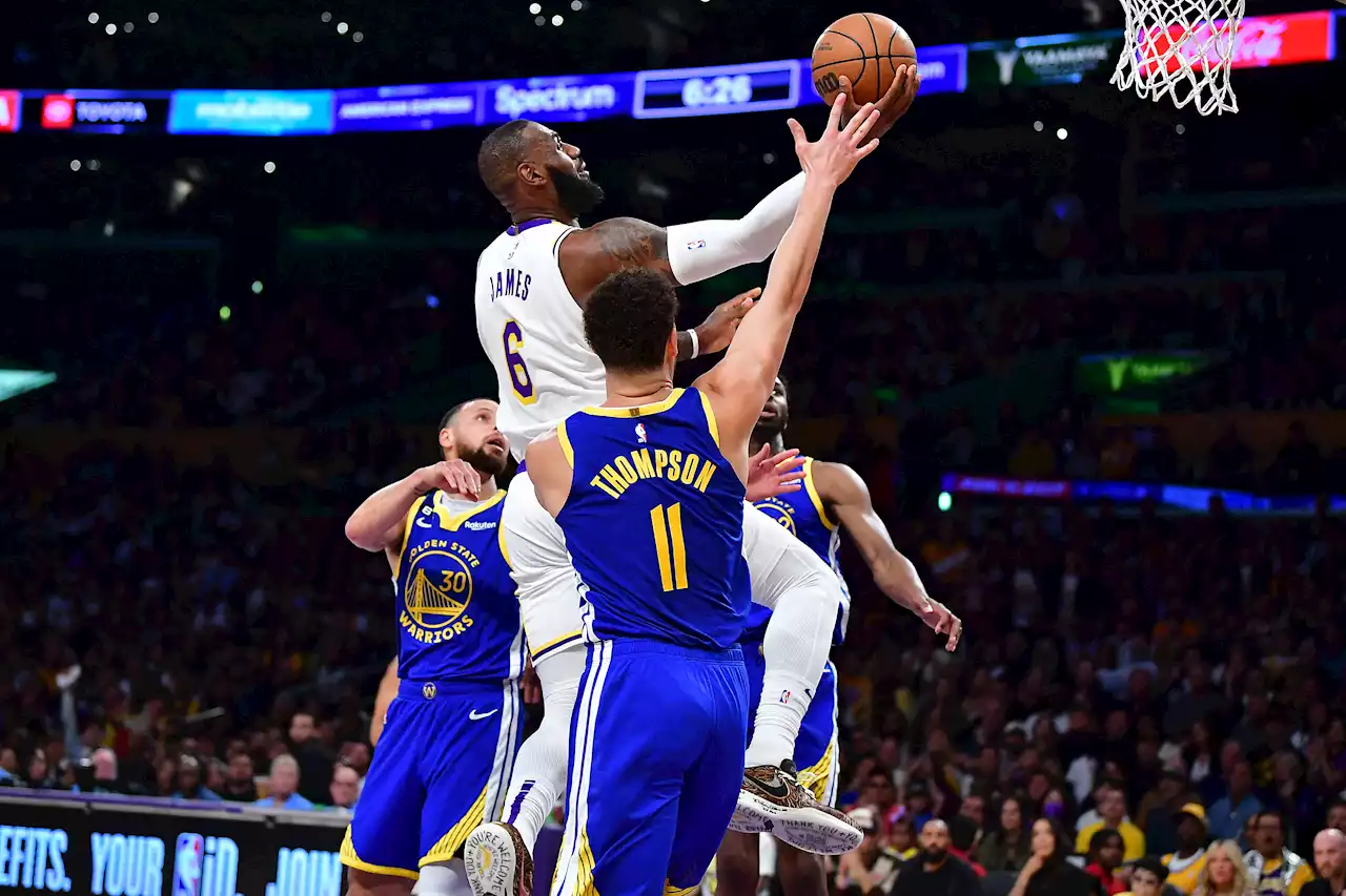 LeBron James, Anthony Davis propel Lakers to Game 3 win over Warriors