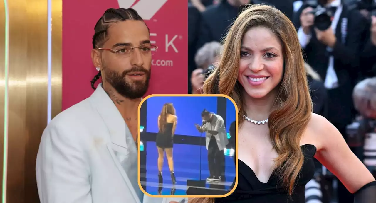 [Video] Maluma se rindió en elogios ante Shakira en Billboard y hasta le hizo la venia - Pulzo