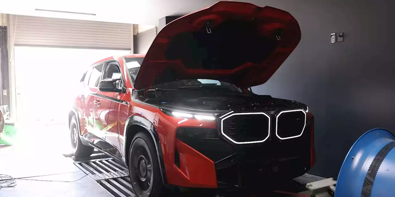 The 2023 BMW XM Shows Huge Power On a Dyno