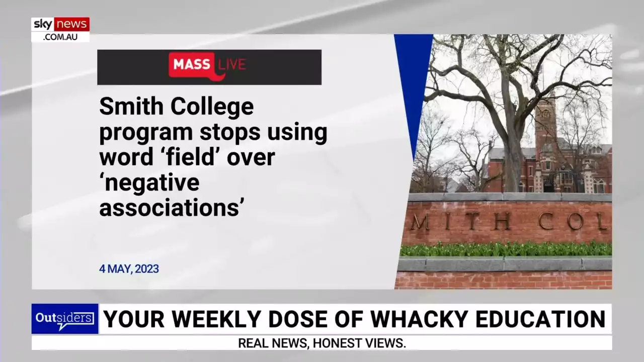 &#8216;Racist word of the day&#8217;: Smith College bans the word &#8216;field&#8217; due to links to slavery