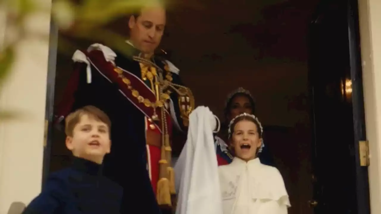 William, Kate share sweet clip of Charlotte excited on coronation morning