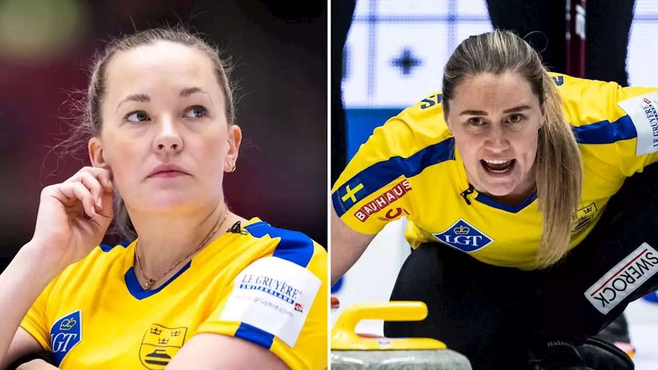 Curling: Lag Hasselborg utslaget – utan Anna Hasselborg