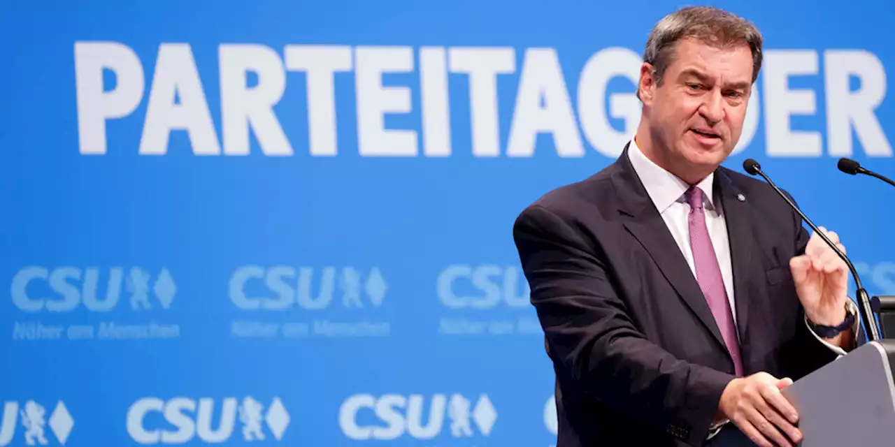 CSU-Parteitag in Nürnberg: Söders sicheres Heimspiel