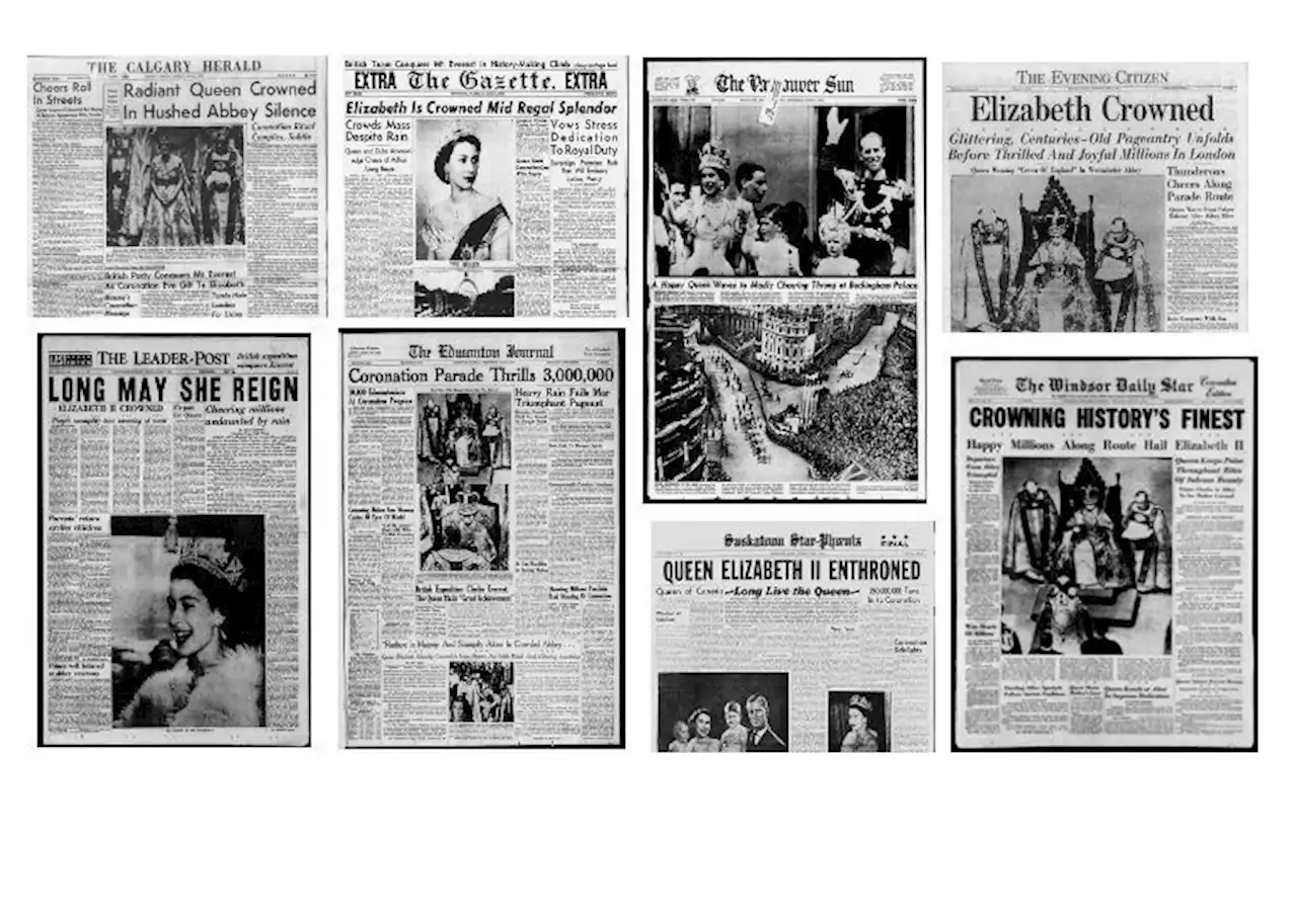 Not our first royal 'rodeo': Seven memorable Canadian newspaper front pages from the last coronation