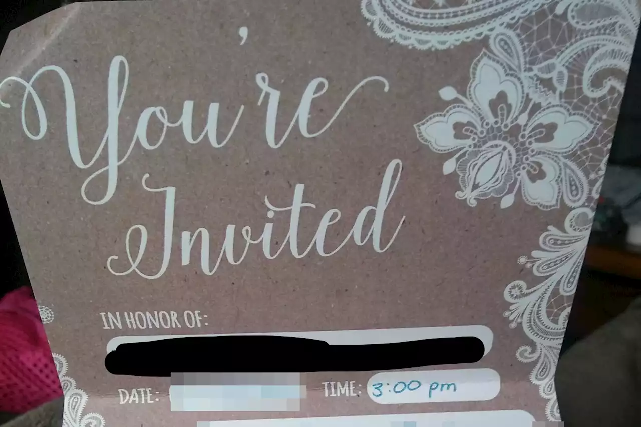 Couple savaged for ‘impressively rude’ detail on their wedding invitation