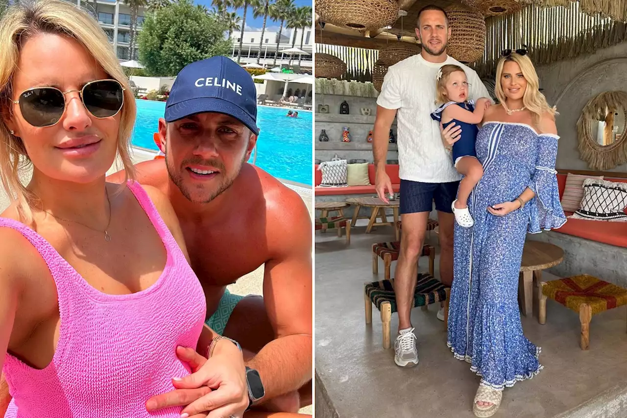 Inside Danielle Armstrong’s Marbella birthday as she shows off growing baby bump