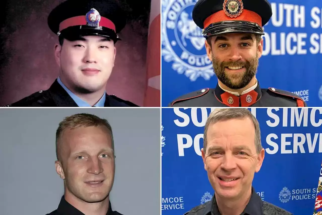 Five constables’ names to be added to the Ontario Police Memorial today