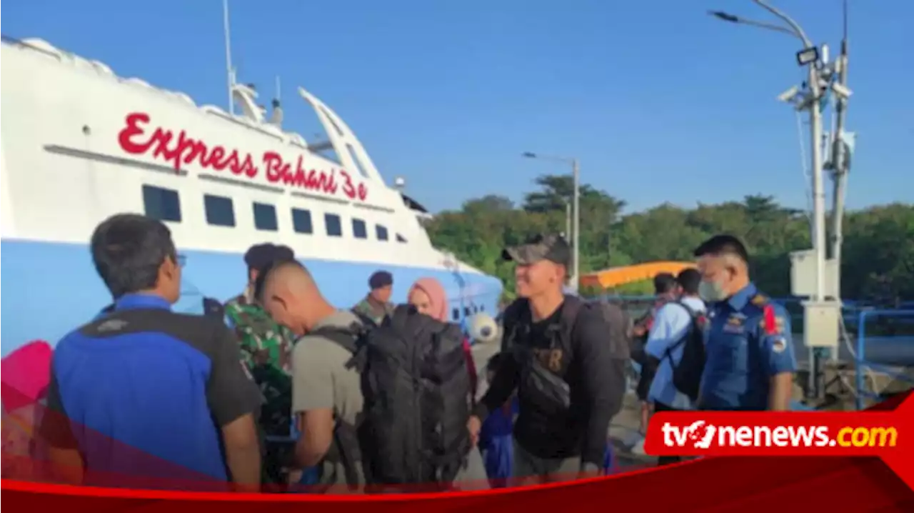 Arus Mudik-Balik Lebaran di Pelabuhan Tanjung Pandan Belitung Lancar