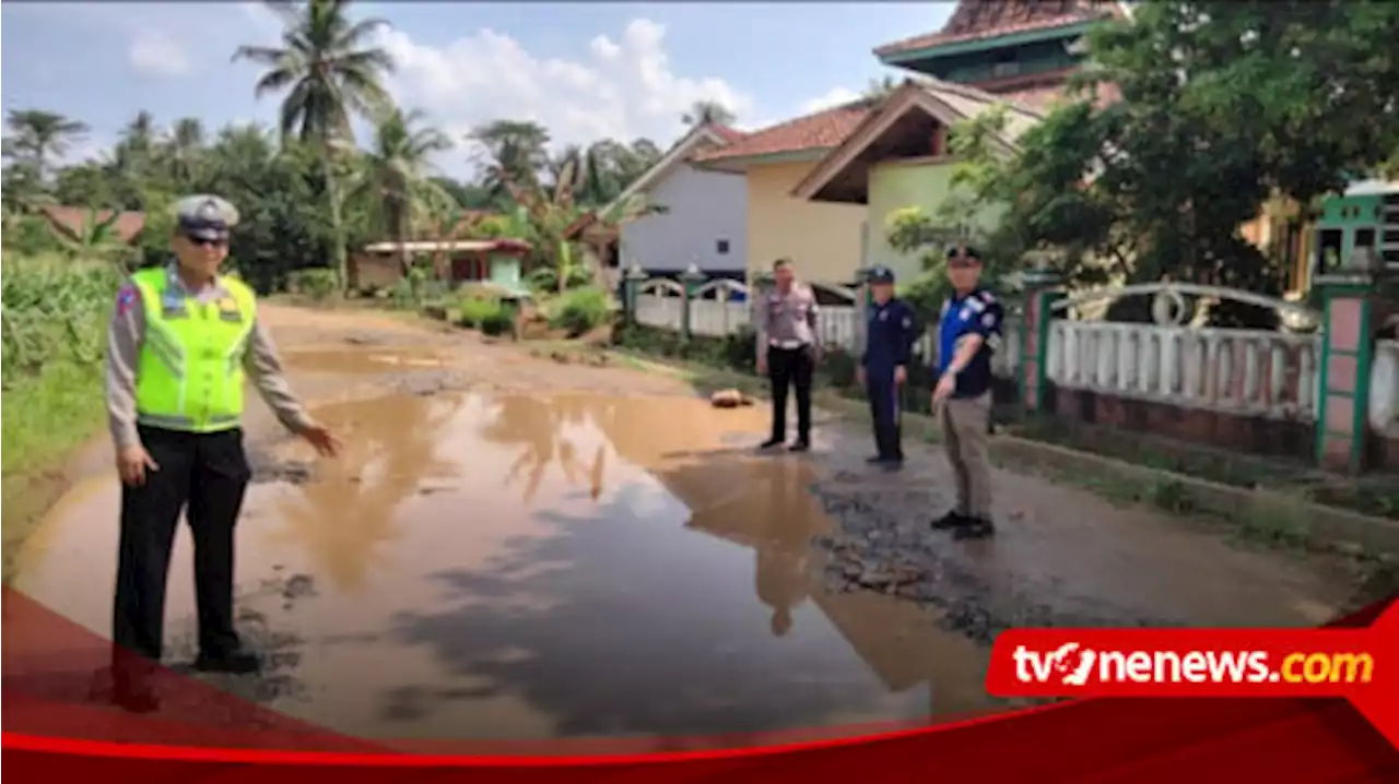 Jokowi Effect, Satlantas Polres Pringsewu dan Dishub Survei Jalan Rusak