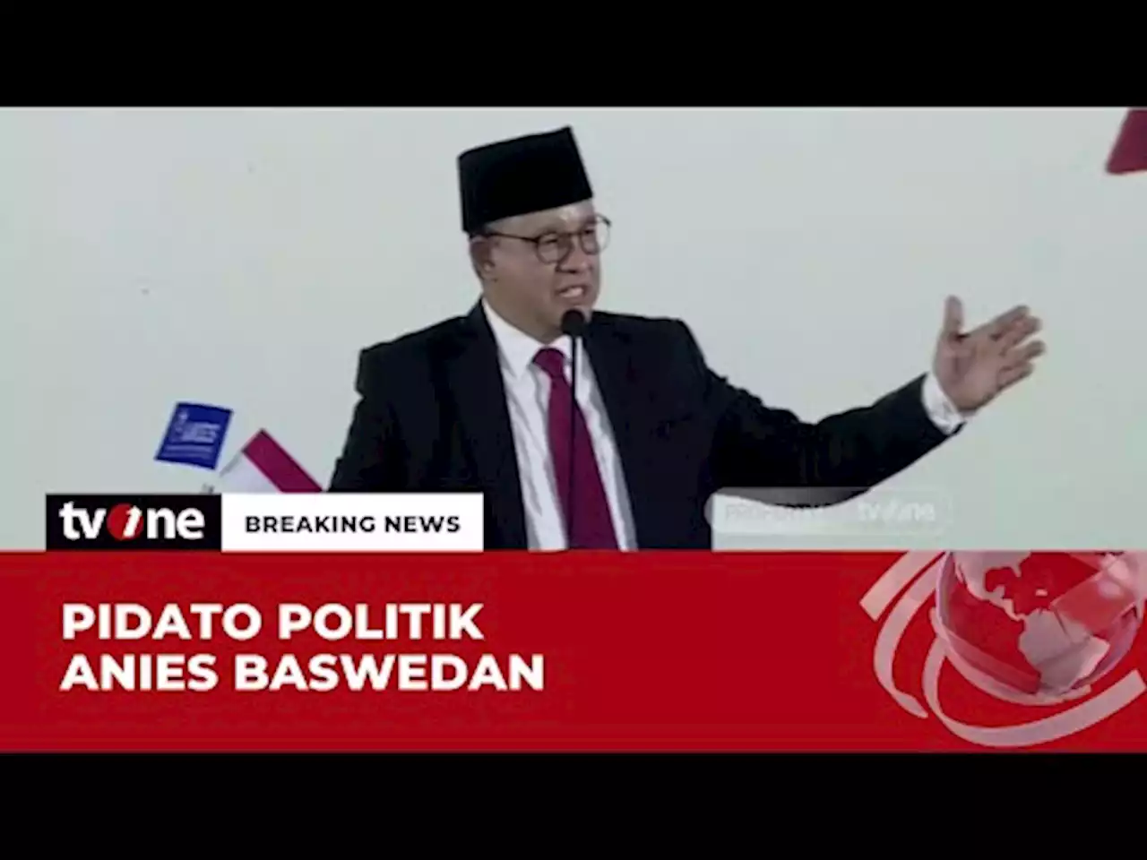 Pidato Politik Anies Baswedan 'Lawan Dalam Pemilu, Teman Demokrasi' - tvOne