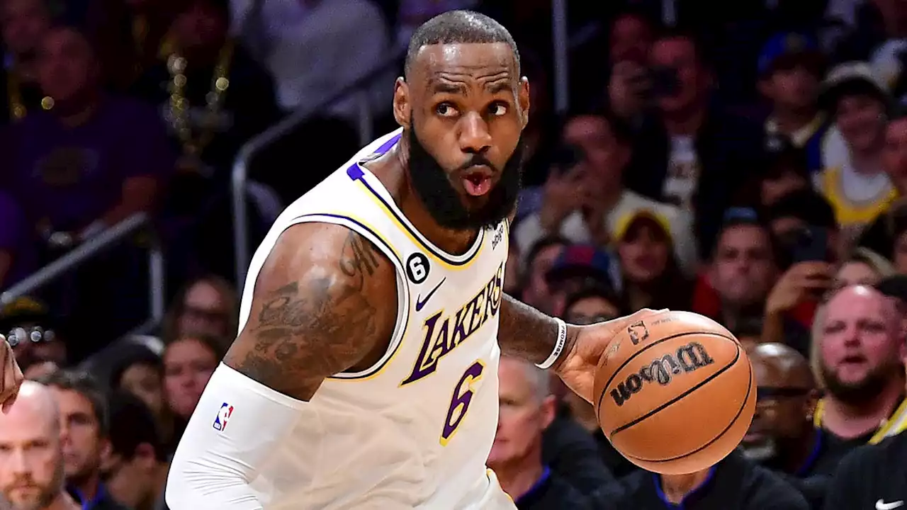 LeBron James overcomes slow start, Anthony Davis bounces back as Lakers roll Warriors