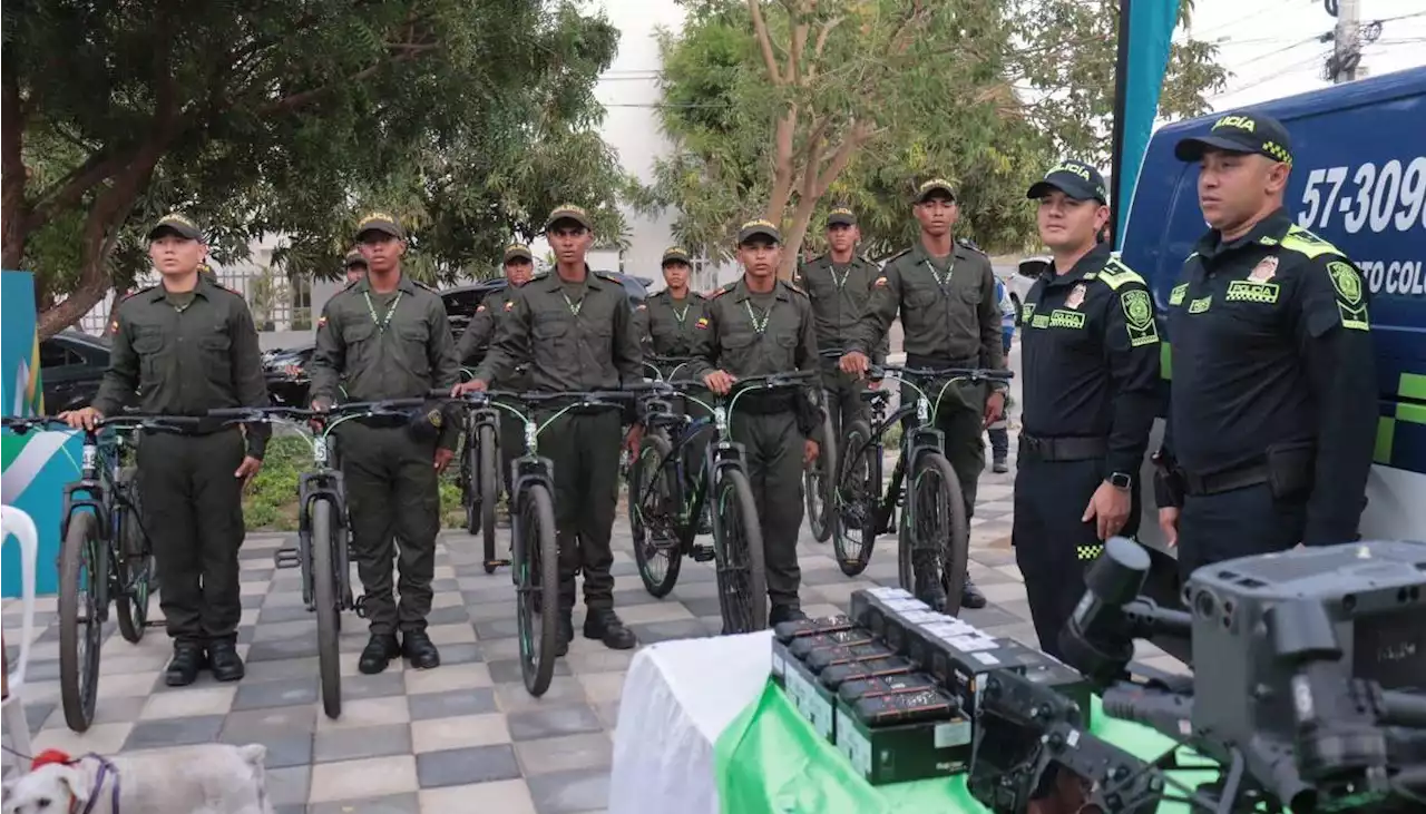 15 auxiliares de Policía refuerzan la seguridad en Sabanilla-Monte Carmelo, Puerto Colombia