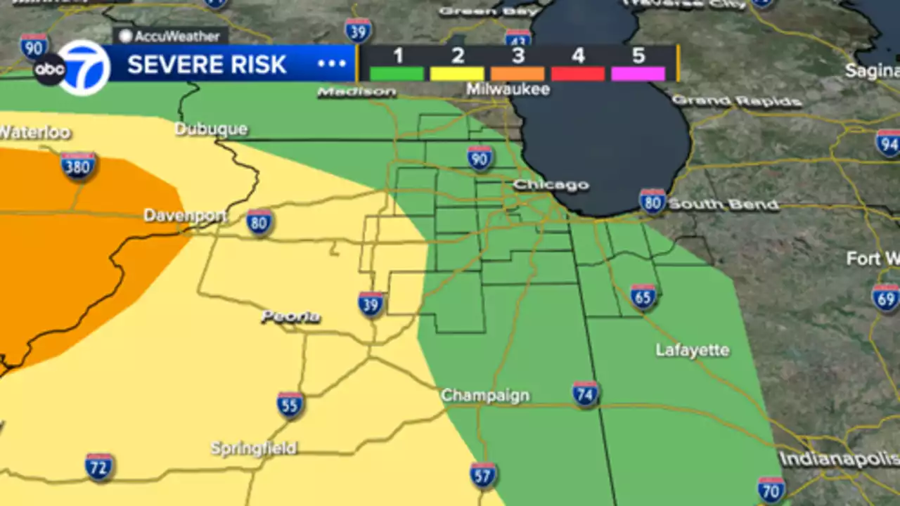 Chicago weather: Severe Thunderstorm Warning for some south suburbs, parts of NW Ind. | Live Radar