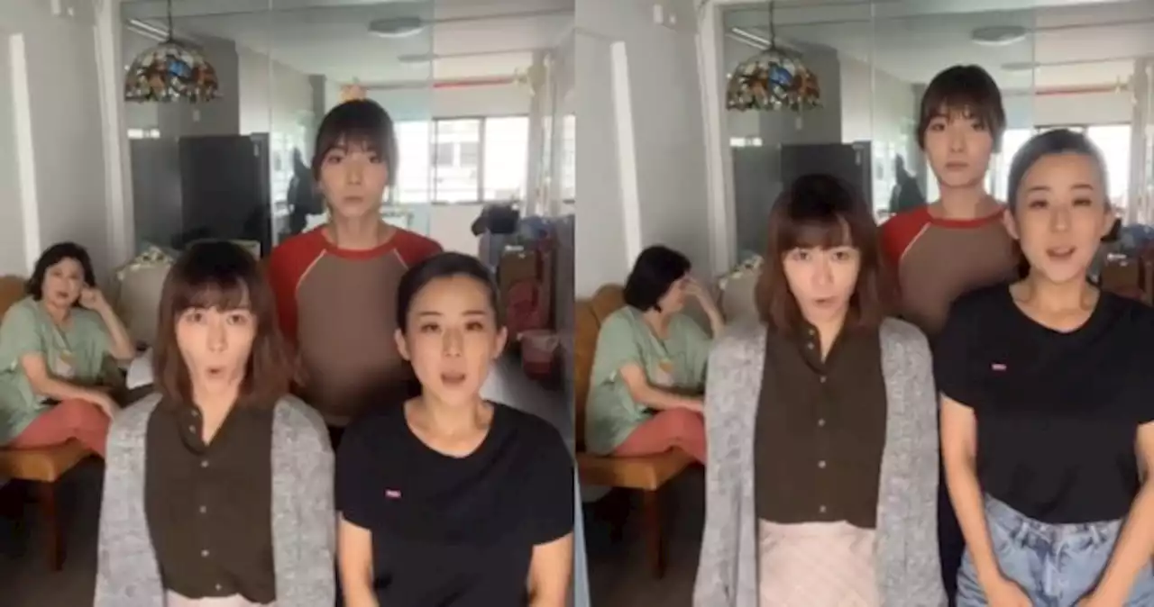 Aiyoyo: Chen Liping's exasperated reaction to younger stars filming TikTok video steals the show