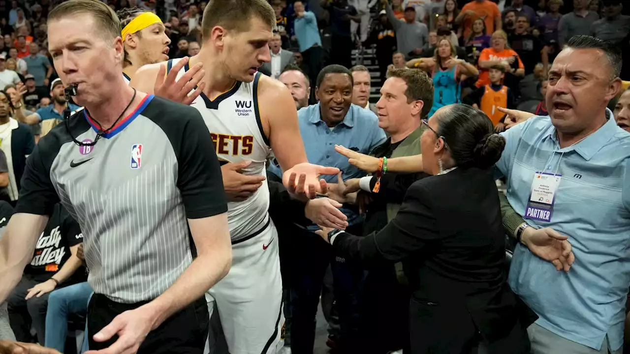 Suns team owner Mat Ishbia is wrong; NBA must suspend Nuggets' Nikola Jokic after scrum