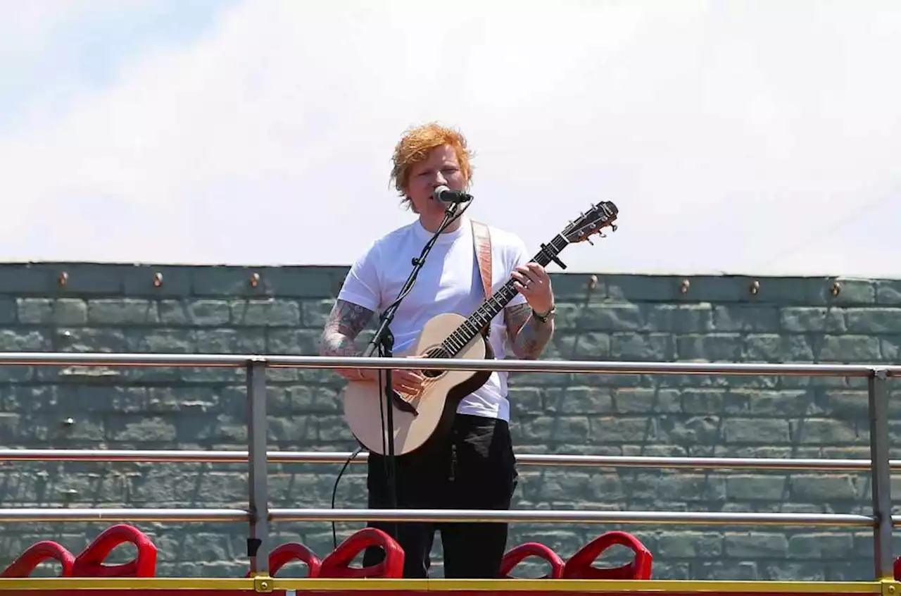 Ed Sheeran Performs New ‘Subtract’ Songs in Surprise NY, Dallas and LA Pop-Up Street Gigs