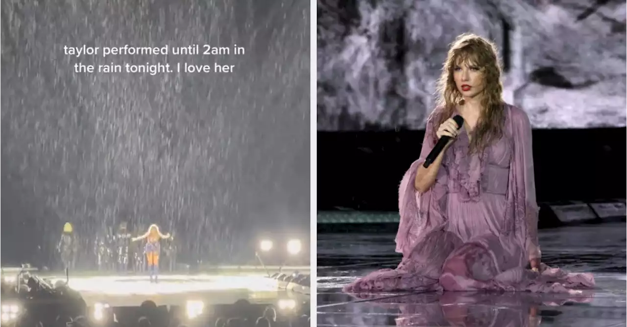 Taylor Swift Performed Until Almost 2 A.M. In Her Nearly-Cancelled Nashville Show Last Night