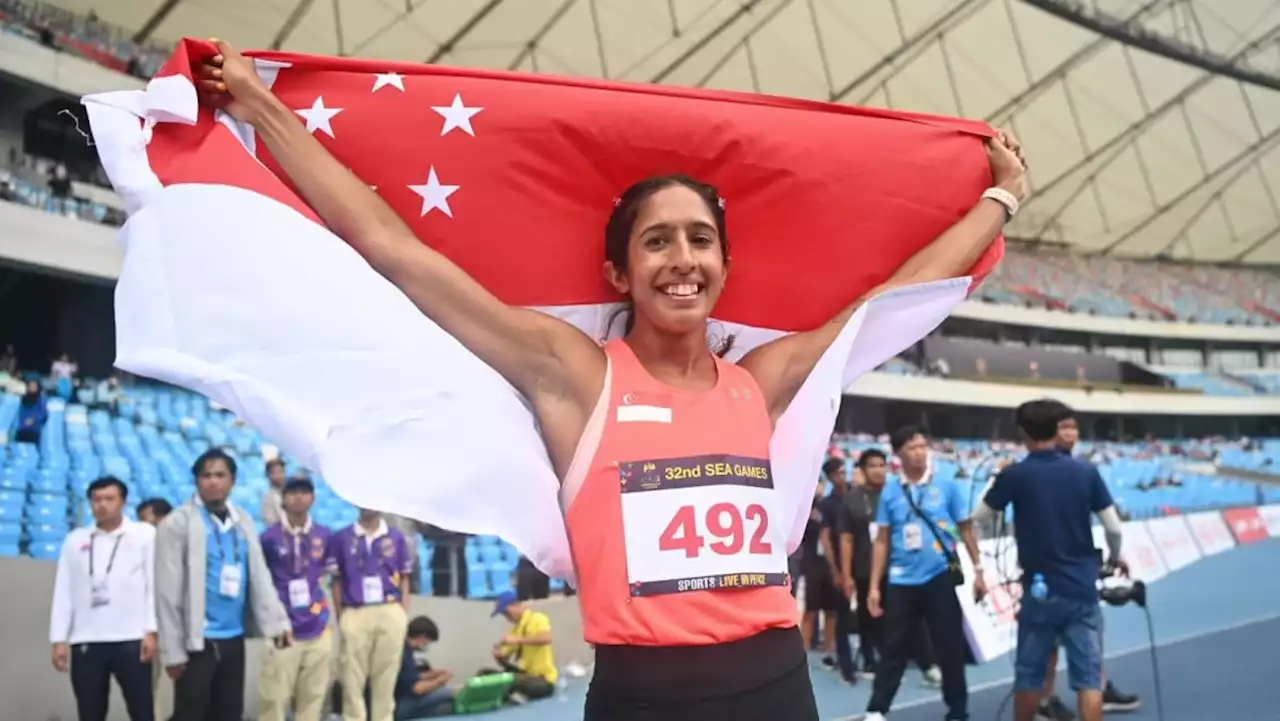 Singapore's Shanti Pereira wins 200m gold at 32nd SEA Games, retains title