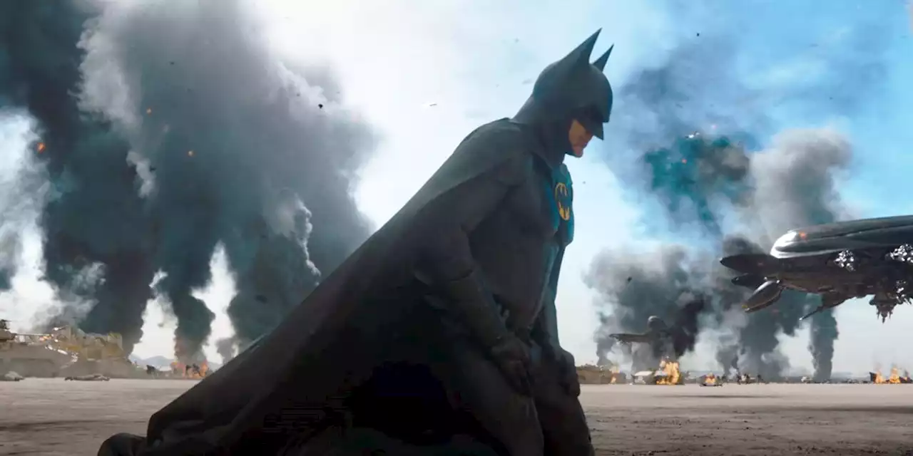 Michael Keaton's Batman Takes Flight in New 'The Flash' TV Spot