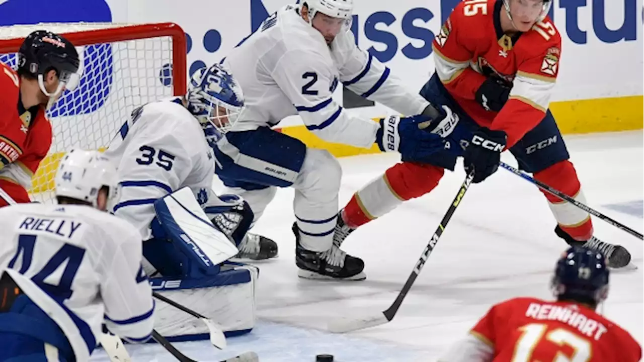 Panthers beat Maple Leafs 3-2 in OT, take 3-0 series lead