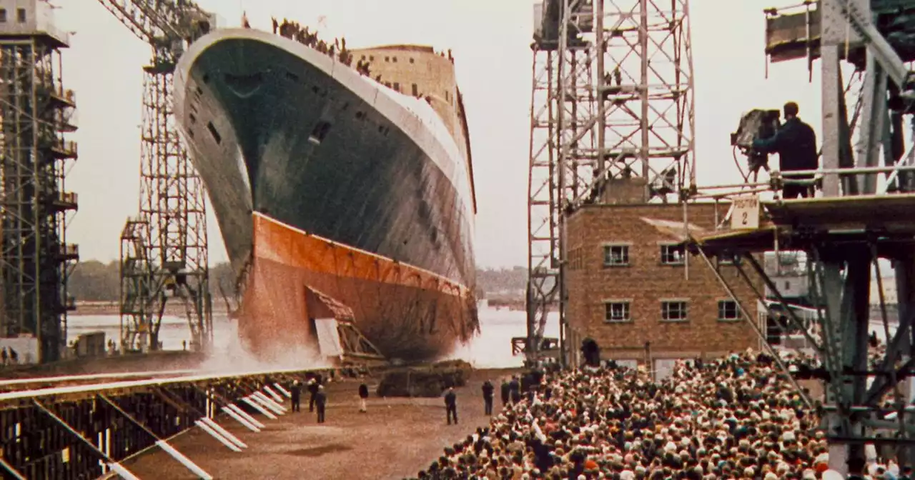 Cunard's Scottish history as new liner Queen Anne touches water for first time