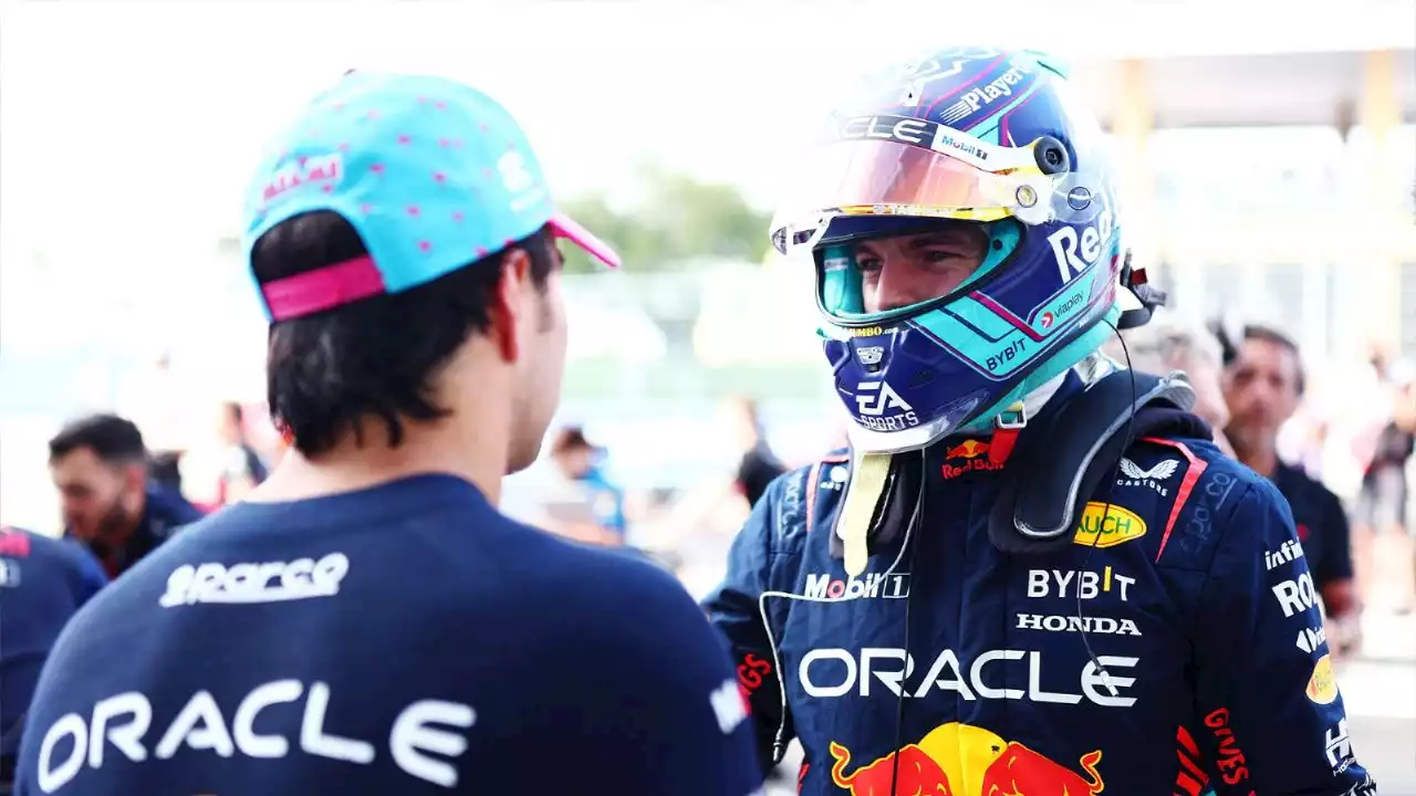 “Un poco tensa”: Red Bull analizó el duelo entre Checo Pérez y Max Verstappen en Miami