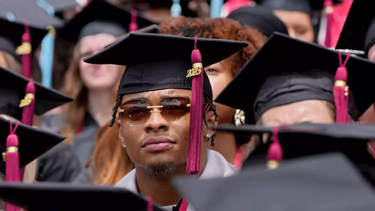 Justin Fields returns to Ohio Stadium, earns Ohio State University degree