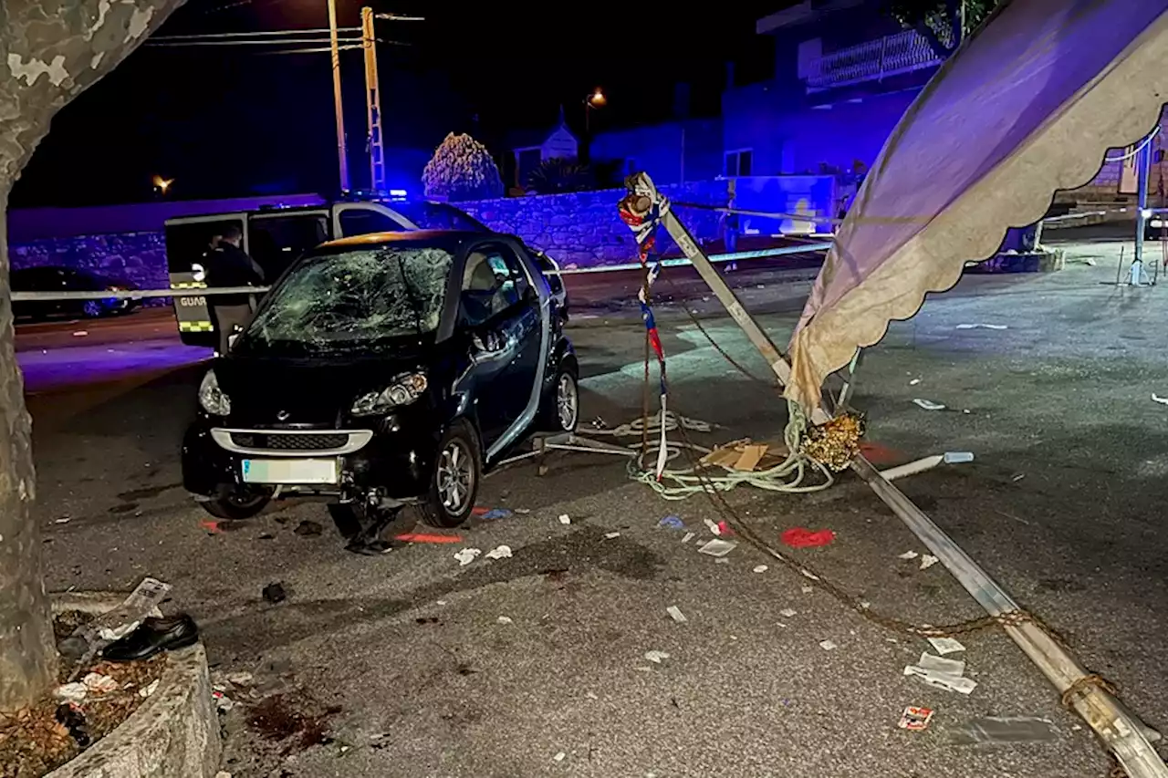 Doce heridos en un atropello en una verbena en Galicia