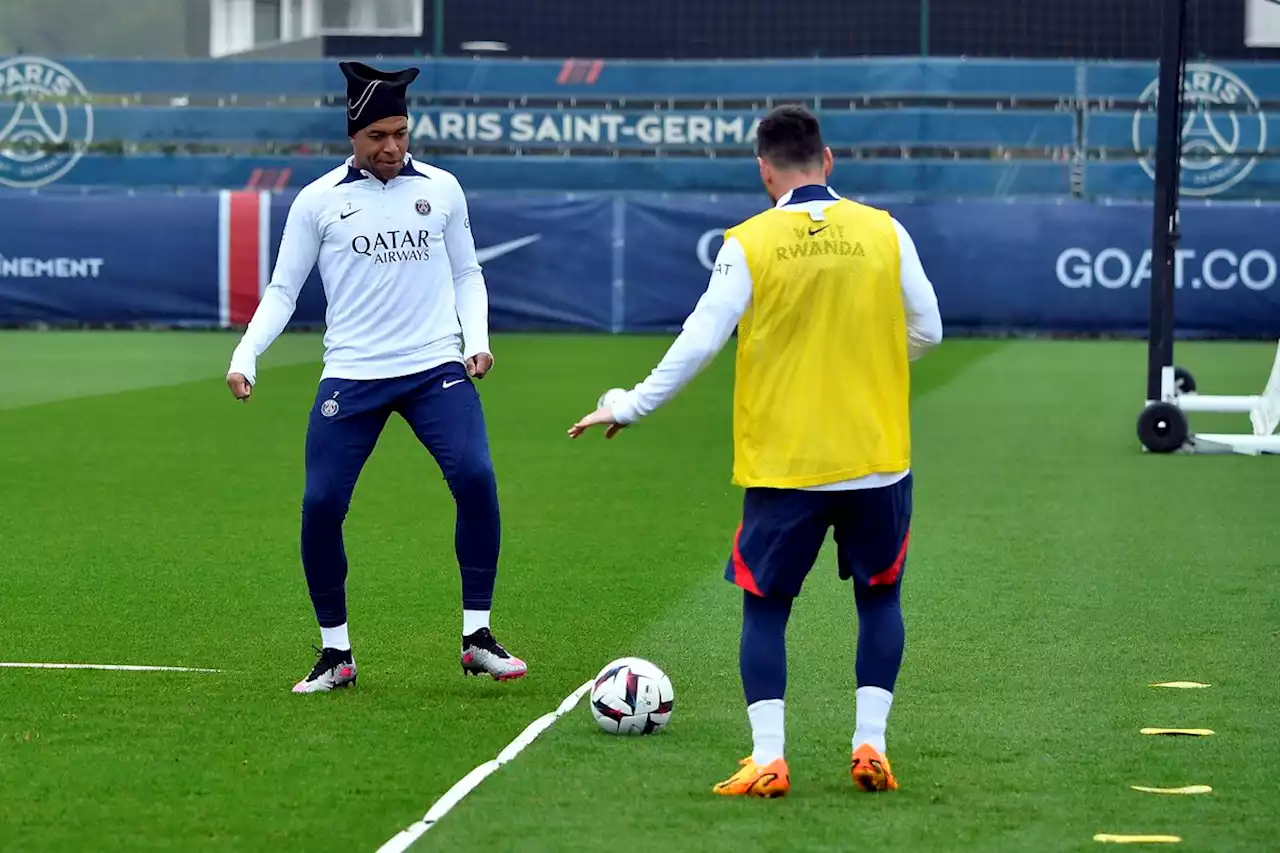 Messi de regreso al entrenamiento con el PSG