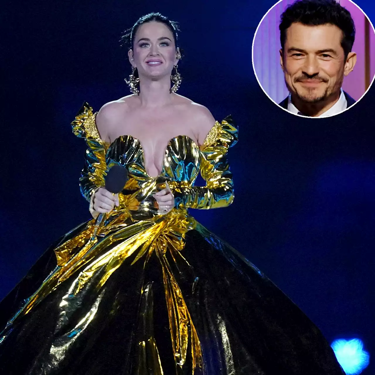 Orlando Bloom Lights Up Like a Firework Over Katy Perry's Coronation Performance - E! Online