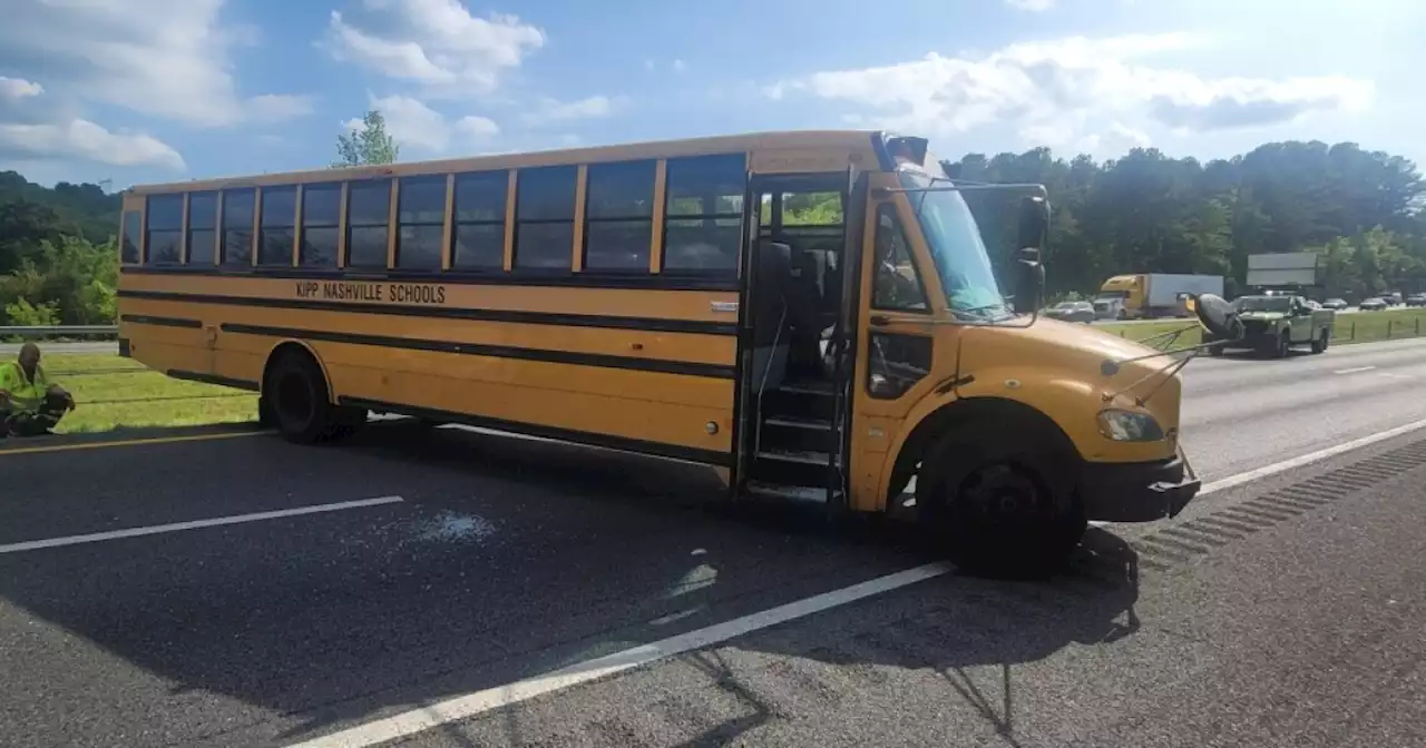 14-year-old charged after stealing school bus, driving on interstate