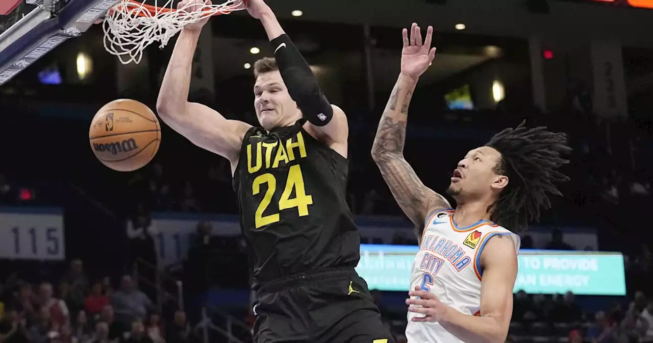 Jazz center Walker Kessler named to NBA All-Rookie Team