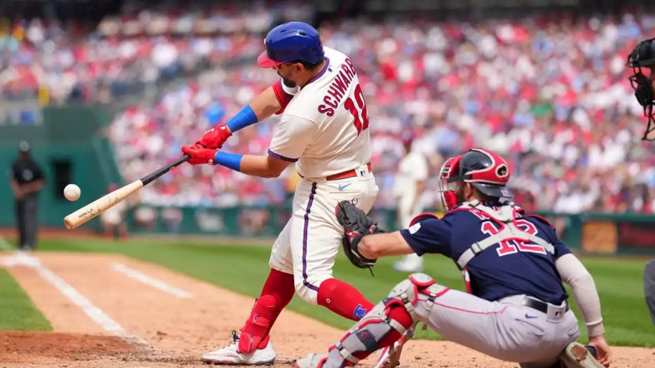 Schwarber, Walker lead Phils over Boston 6-1, stop skid at 6