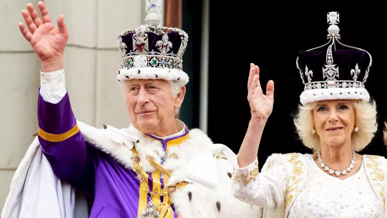 Take a look at King Charles and Queen Camilla's official coronation portraits