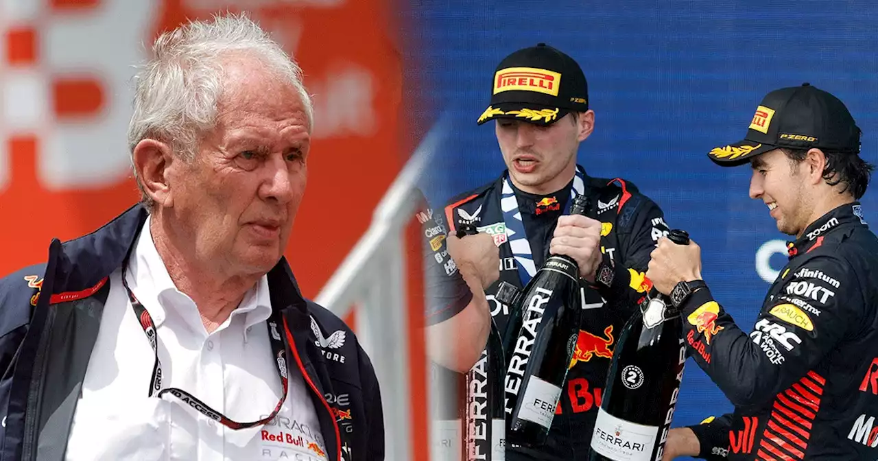 ‘La situación se puso tensa, estaban corriendo al límite’: Marko sobre Checo y Verstappen en el GP de Miami