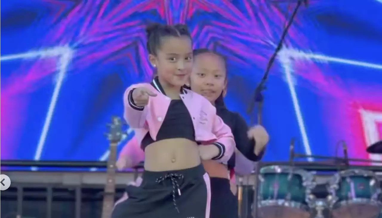 Marian Rivera and Dingdong Dantes' daughter Zia delivers performance reminiscent of dad's Abztract dance group