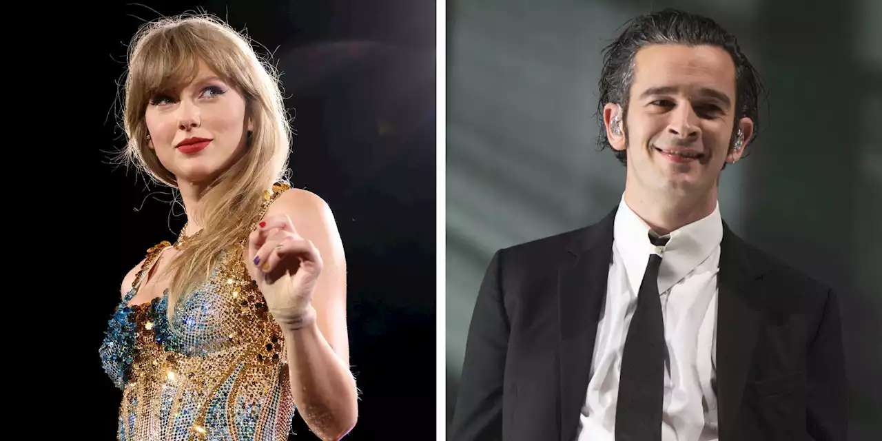 Taylor Swift 'Has a Crush' on Matty Healy and Is 'Having a Good Time' with Him