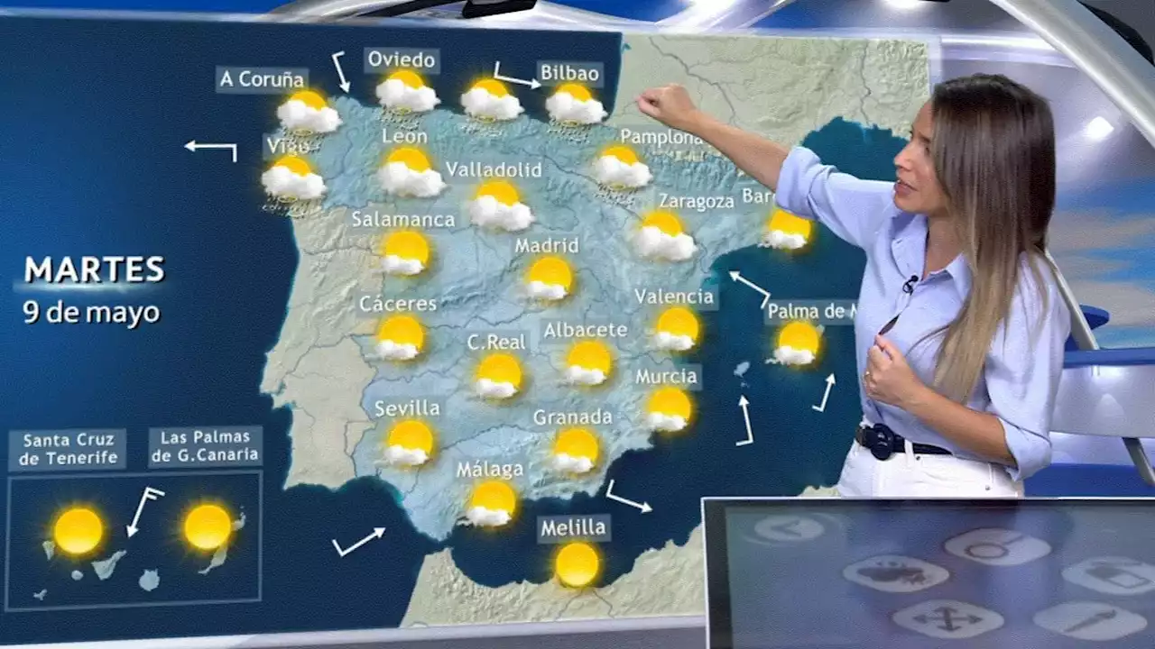 Las dos Españas: frente atlántico y lluvias en el norte y calor sofocante en el Valle del Guadalquivir