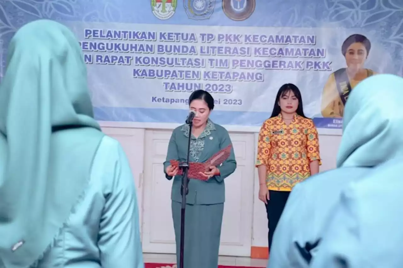 PKK dan Bunda Literasi Kecamatan Dilantik, Bantu Berdayakan Ekonomi Keluarga