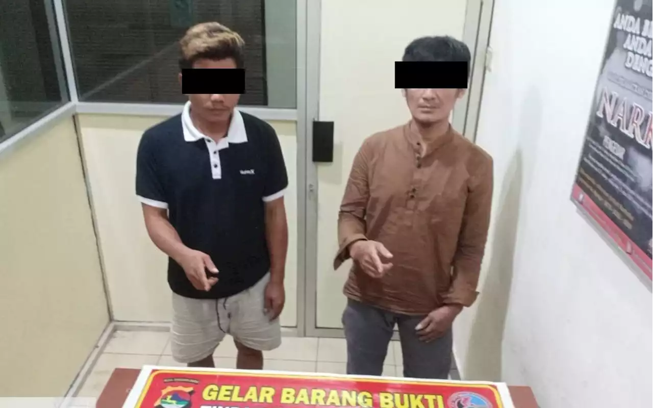 Lagi Asyik Berbuat Terlarang, Honorer Dinas Damkar Lombok Barat & Rekannya Ditangkap