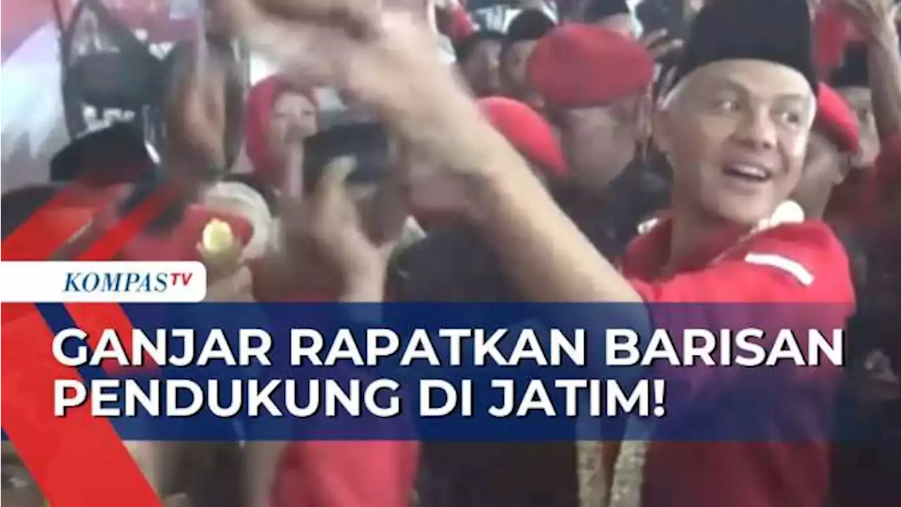 Tak Tunggu Lama, Ganjar Pranowo Rapatkan Barisan Pendukung di Jawa Timur!