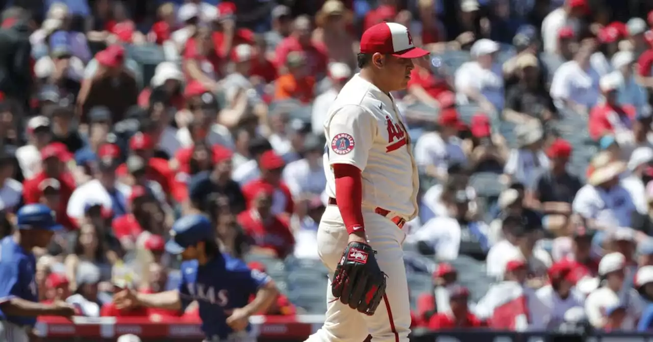 José Suarez's struggles continue in Angels' blowout loss to Rangers