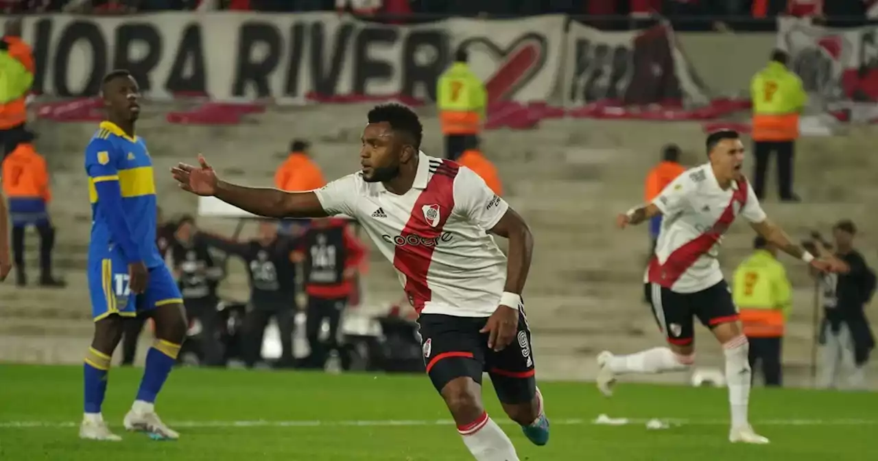 Miguel Borja y el secreto para patear con tranquilidad un penal en el superclásico que ganó River | Fútbol | La Voz del Interior